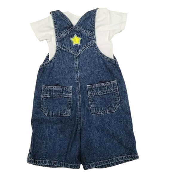 Casual denim Overall set - Picture 2 of 3
